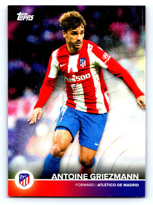 2021-22 TOPPS Atlético Madrid Official Team Set 16 Antoine Griezmann
