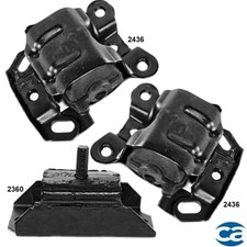 Engine Motor Mounts Trans. Mount 3pcs Set For Chevrolet Camaro 80-81 3.8l 229c