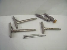 Lot of 6 Stryker Osteo Swiss Reamers, Angle Guides, & Shaft. !