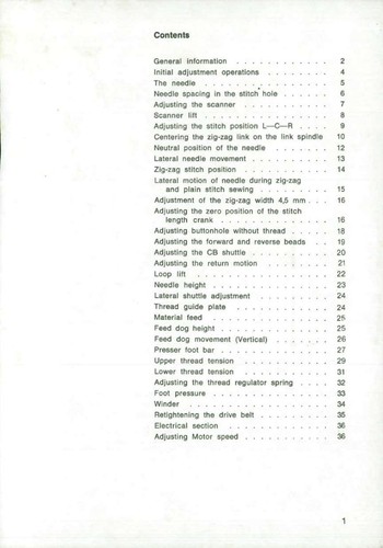 CD * BERNINA 900 NOVA electronic Instruction or Service manual & Parts - Picture 3 of 9