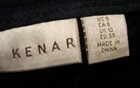 KENAR Navy Blue & White TEXTURED Front Casual SHORTS Sz 6 (4.5 Inch Inseam) — photo 5