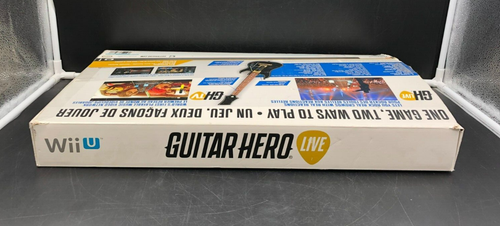 Guitar Hero Live (Nintendo Wii U) Bundle w/ Guitar, Game, and Dongle in Box - Picture 10 of 12