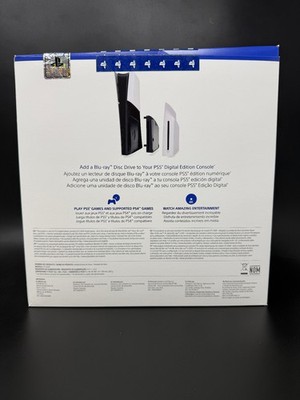 Sony PlayStation 5 PS5 Disc Drive ***EMPTY BOX & MANUAL ONLY