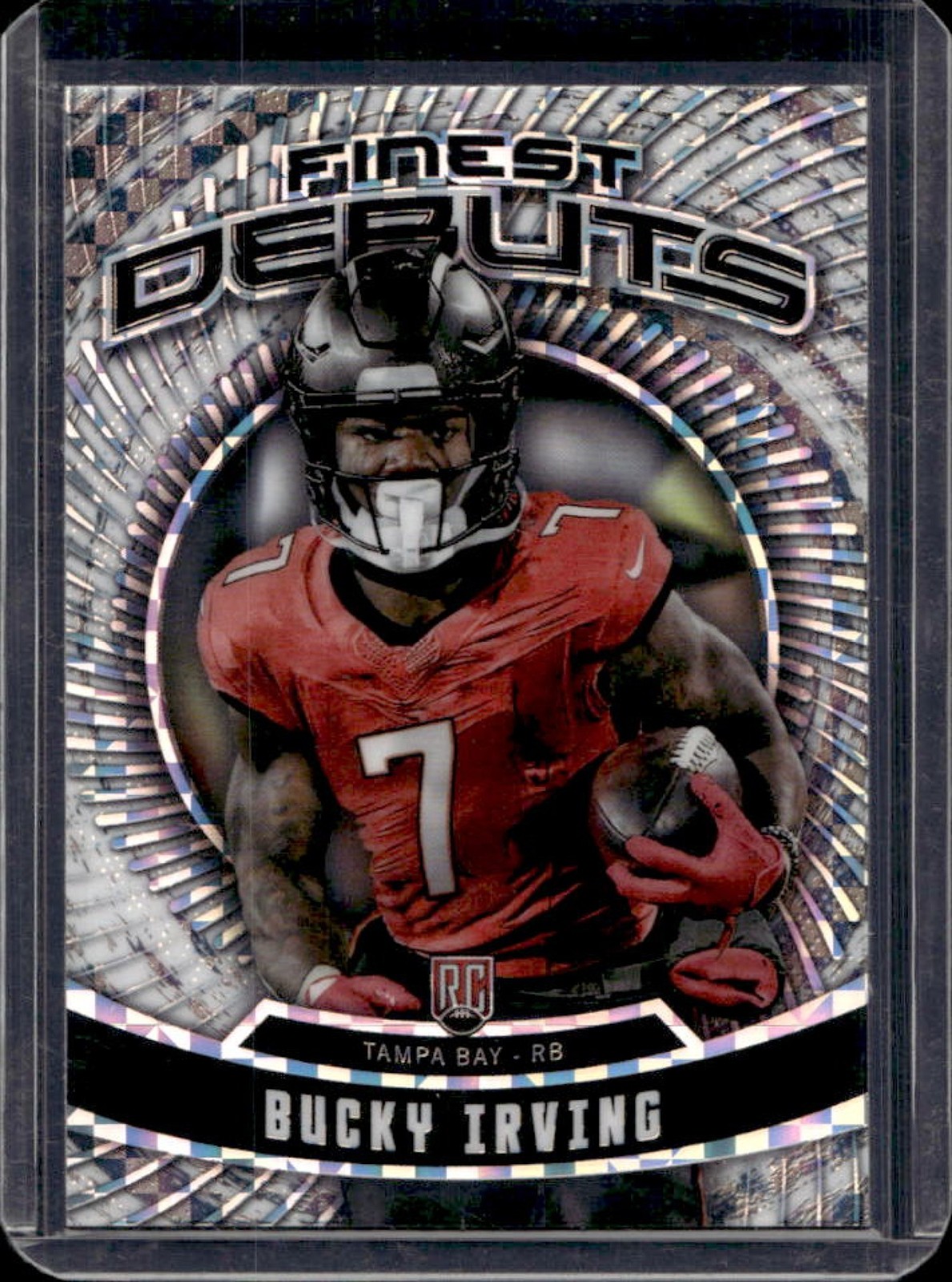 Bucky Irving Topps Finest Debut #D28 Checkerboard