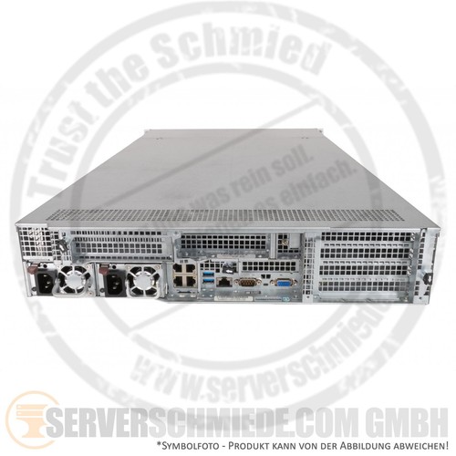 Supermicro CSE-829U X10DRU-i+ 2xE5-2690v3 64GB 2x 256GB M.2 2x1000W PSU + Rails - Afbeelding 3 van 4