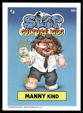 Manny Man Kind Wrestling 2025 Slop Pop Culture Kids Card #109b (NM)