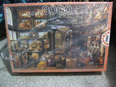 THE NINTH APPOLO 詰め合わせ EDUCA 8000 PIECE PUZZLE ALEXANDER MAGANO VISITING APELLES STUDIO