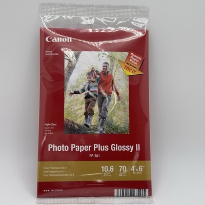 Canon Photo Paper Plus Glossy II pp-301 4''x6''