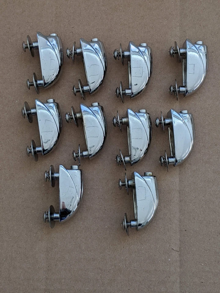 10 Gretsch Round Badge 1960s Small Lugs Tom Floor Rack Snare - Image 3 of 4