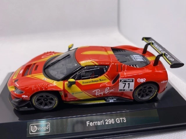 Miniature Bburago 1/18 - Ferrari 499P - 24h Le Mans 2024 - 16313/BV