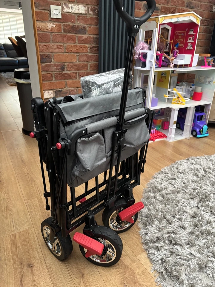 Fuxtec FX-CT700 Folding Wagon Premium Grey - Image 2 of 4