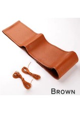 Genuine Leather Car Steering Wheel Cover Wrap Anti-slip Diy Sewing For 15 38cm Genuine Leather Car Steering Wheel Cover Wrap Anti-slip Diy Sewing For 15 38cm