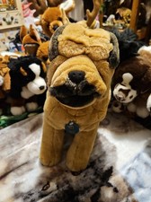 Vintage Dakin Shar Pei Plush Dog 1986 Stuffed Animal Wrinkles Realistic 14  