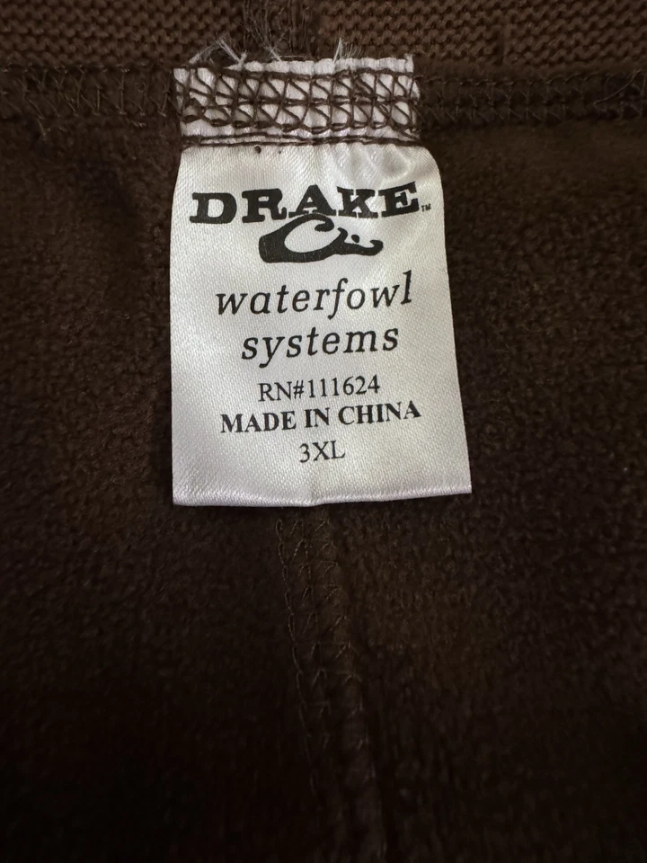 Drake Waterfowl LST Heavyweight Baselayer Pant Bottom Brown 3XL - Image 4 of 4