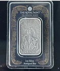Thor Royal Mint 1oz Antiqued Silver Bar Limited Edition Just 500 Worldwide