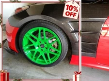 For Rohens Rohens Coupe 09-16 H2-Style Carbon Fiber Front Vented Fender Pair