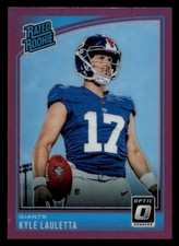 2018 Donruss Optic #178 Kyle Lauletta Rookie New York Giants Pink