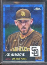 Joe Musgrove 2022 Topps Chrome Platinum Blue Atomic Refractor #81 (62/100)