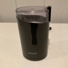 KRUPS Touch Top Coffee Bean Electric GRINDER Black  F203  Coffee Nuts Spice Mill