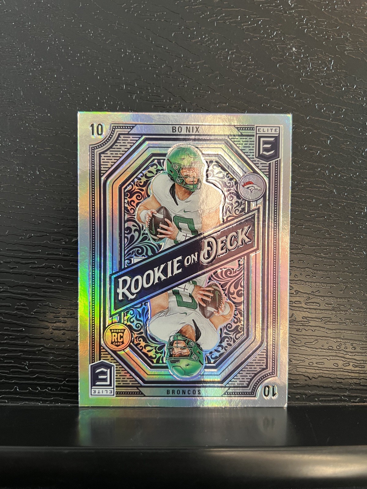 2024 Panini Donruss Elite Bo Nix - Rookie On Deck #6