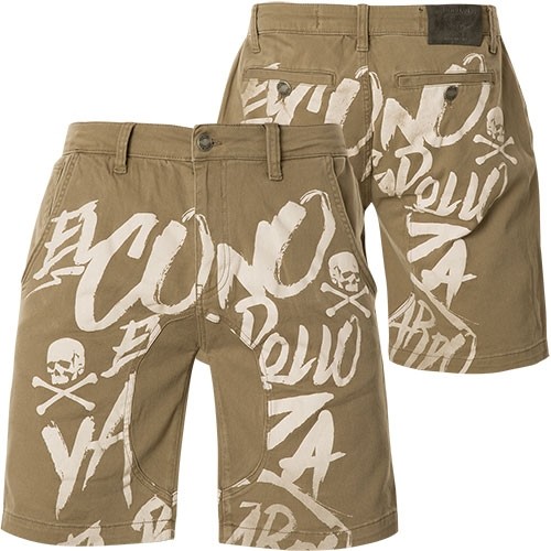 Городские шорты YAKUZA El Bastardo CSB-14039 Темно-зеленый Grn 8390₽