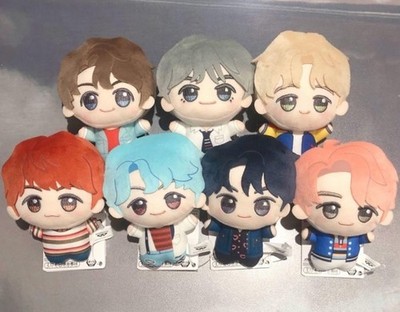 BTS TinyTan Chibigurumi Plüschpuppe 7er Set DNA Ver. 11 cm Neu Jimin Jin Kook