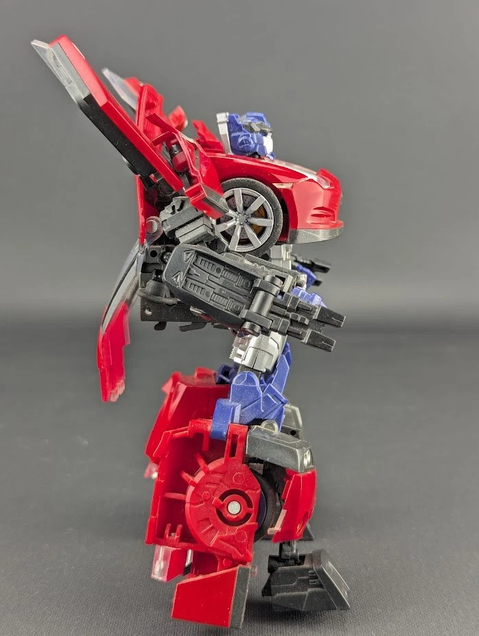Transformers Alternity Convoy Vibrant Red complete READ Takara A-01 Nissan GTR - Image 4 of 4