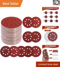 Comprehensive 70 PCS Sanding Disc Set, 5-Inch with Multi-Grit for Sanding Needs 0.16 per gallon