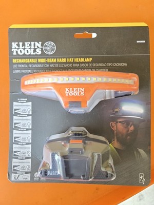 Klein Tools KHH56308 Wide-Beam Headlamp with Mount for Hard Hat