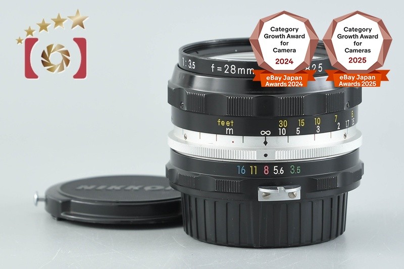 Nikon NIKKOR-H Auto 28mm f⁄3.5 Non Ai Lens