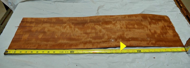 Sapele Pommele Burl Veneer Sheet Lot - Figured Exotic - Estate Find - Lot of 5