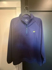 NWOT Men’s Masters Tech 1/4 Golf Performance Quarter Zip size XL