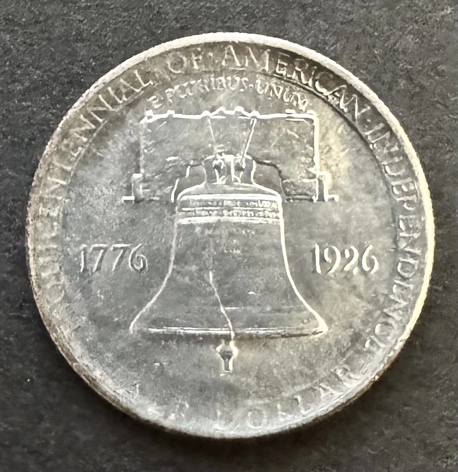 1926 Sesquicentennial Commemorative Half Dollar    Free US Shipping - Image 2 of 2