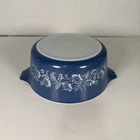 Pyrex Casserole Bowl #475B 2.5Qt. Colonial Blue Mist (No Lid) pristine