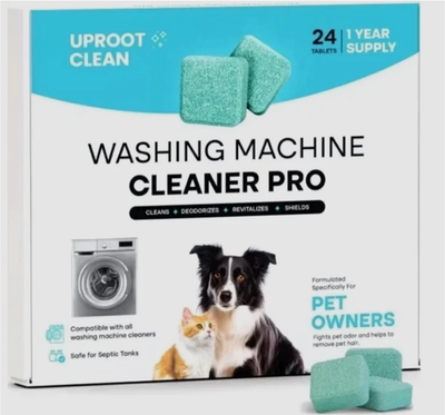 #ad Uproot Clean Washing Machine Cleaner Tablets 24 Pack for a 12 Month Supply $22.49