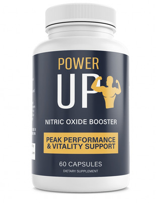 Power Up Mens Health Supplement Peak Performance Vitality Support 60 Capsules