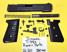 Jimenez T 380 In 380 Gun Parts Blued Slide Grips Barrel Small Parts 26-201
