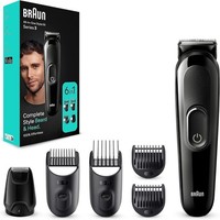 BRAUN 6-IN-1 MGK3420 GROOMING KIT MEN'S BEARD HAIR TRIMMER CORDLESS *OPEN BOX