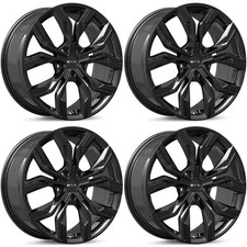 Set of 4 17" Black Alloy Wheel Rims fit 2023-25 Mazda CX-50, RTX  5Lug 5x114.3