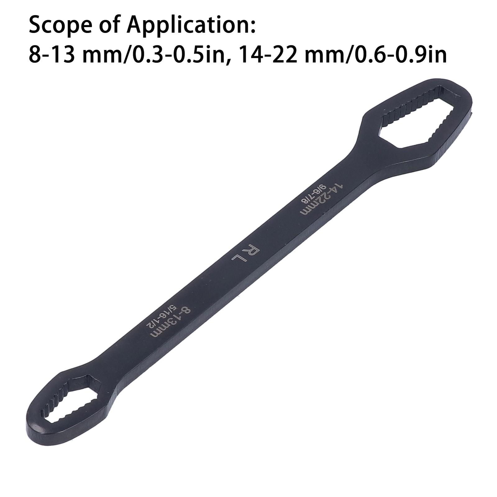 Multifunctional Self Tightening Universal Wrench 8‑22mm High Hardness Double