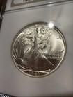 Old NGC Slab ANA Sticker 1943 50c Silver Walking Liberty Half Dollar NGC Ms66 — photo 5