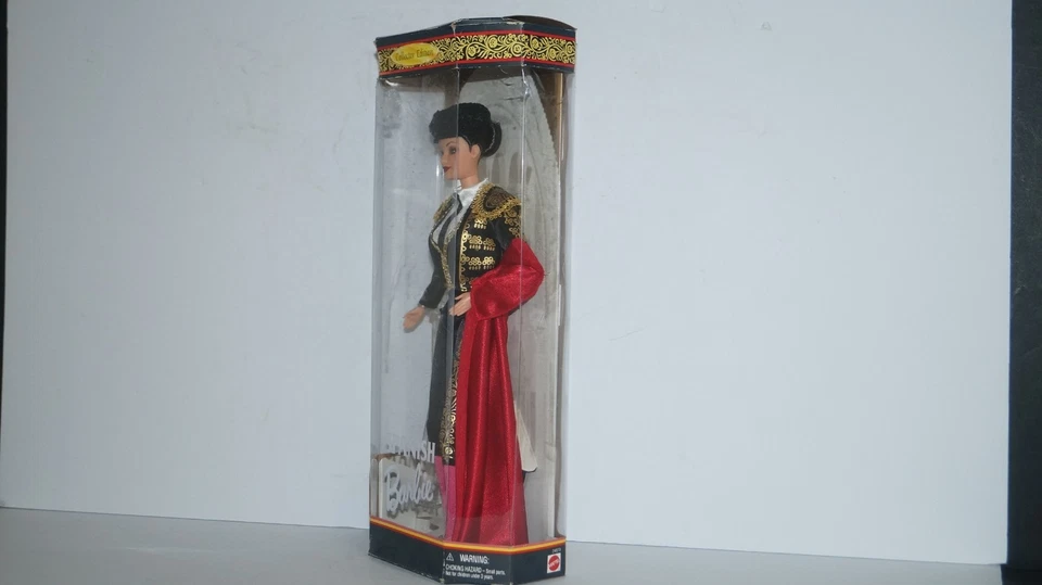 1999 BARBIE ESPANHOLA Edição de Colecionador Boneca Dolls of World Nº. 24670 - NOVO NA CAIXA - Imagem 4 de 4