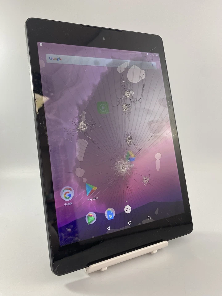 HTC Nexus 9 Black Wi-Fi 32GB 8.9" 2GB Android 5.0 Tablet Cracked Fault #F3 - Image 2 of 4