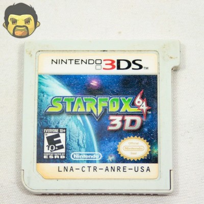 Star Fox 64 3D 3DS Authentic Game Cartridge Only Nintendo 3DS 2011 FAST SHIPPING