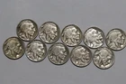 🧭 🇺🇸 USA NICKEL BUFFALO 5 CENTS MIXED DATES B94 #54 ZF37