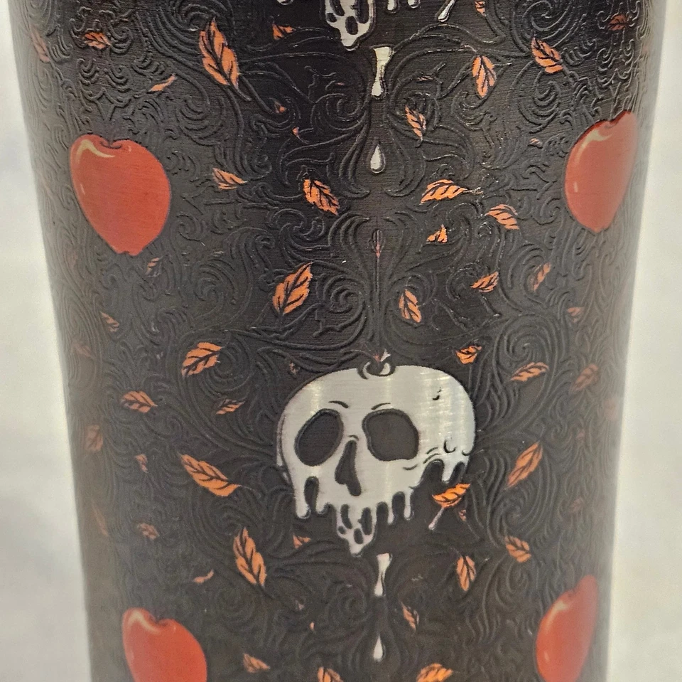 Disney Tervis 20 OZ Blancanieves Veneno Manzana Limitada Tapa de Acero Inoxidable Aislada Foto 3 de 4