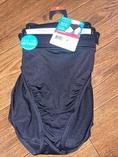 3 Pack Radiant by Vanity Fair Women's 360 Comfort Hi-cut, Black, Neutral sz M-6