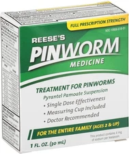 Reese's Pinworm Medicine Treatment For Pinworm For The Entire Family 1 Ounces