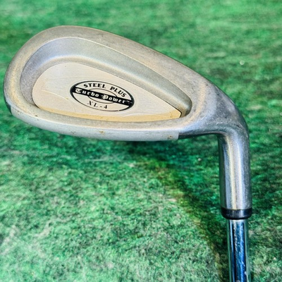 #ad #ad Turbo Power Steel Plus XL 4 Sand Wedge Mens RH 35.5 In Steel Silver Golf Club $29.06