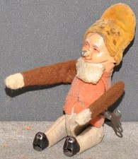 Schuco Tanzfigur Zwerg "Purzel"  H&ouml;he: 12 cm  funktioniert  original  30er Jahre